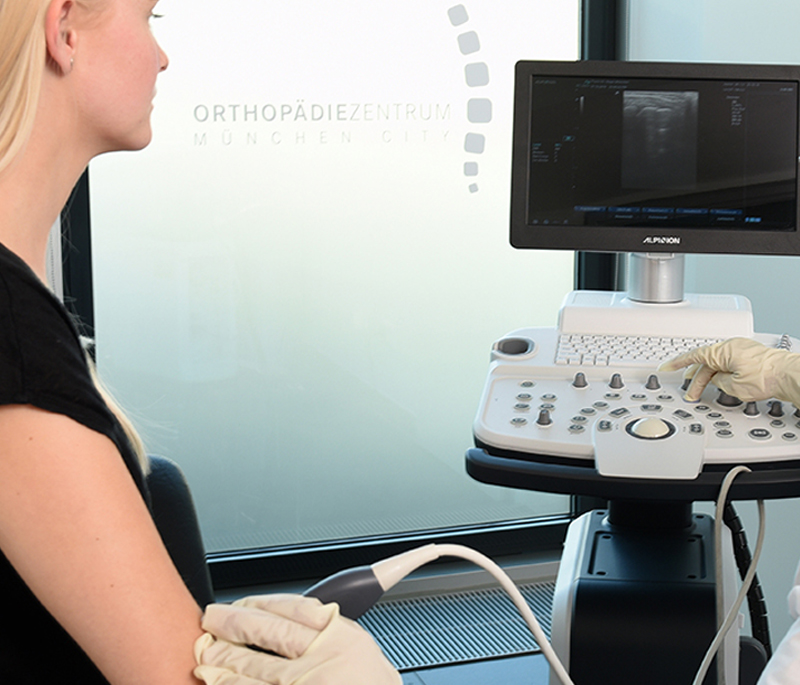 Ultraschalluntersuchung | Dr. med. Michael Nager im Orthopädiezentrum München City